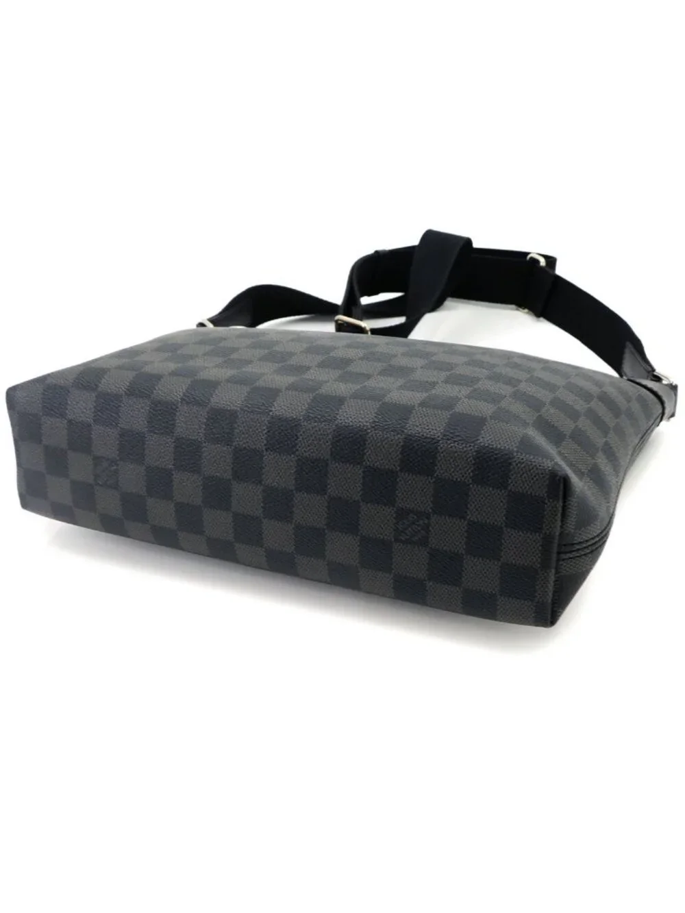 Louis Vuitton Damier Graphite Mick PM NM Shoulder Bag Black Gray